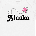 thumbnail image 4 of Inktastic Alaska Butterfly Girls Baby Bodysuit, 4 of 5