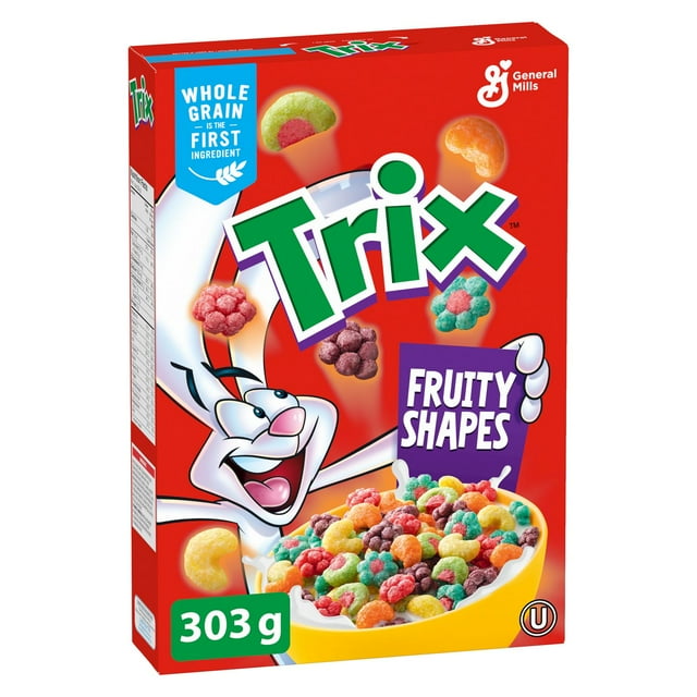 General Mills Trix Cereal Fruity Shapes