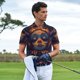 thumbnail image 3 of Fotbe Dreamy Jester Under Stars Camiseta Polo de Golf para Hombre con Estampado – Camisa Deportiva Transpirable con Cuello Abotonado-Small, 3 of 6