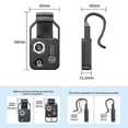 thumbnail image 5 of Apexel Ms002 200x Professional Phone Microscope Lens With Universal Phone Clip For Plant Insect Hair Skin Observation Jewelry Jade Appraisal Electroni, 5 of 5