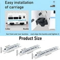 thumbnail image 4 of Electric High Speed Railway Toy - Simulation DesignToy, Subway Locomotive Model Educational Toys with Lights and Sounds, Freely Assembled, Smart Avoidance, 4 of 16