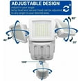 thumbnail image 4 of Solar Lights Outdoor, ANKO 182 LED 1000 Lumens Motion Sensor Lights, 4 of 7