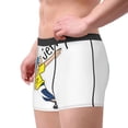thumbnail image 2 of Saiise Sml Jeffy By Men's Underwear Boxer Briefs Cotton Trunks Short Leg Underwear (S-XXL), 2 of 7