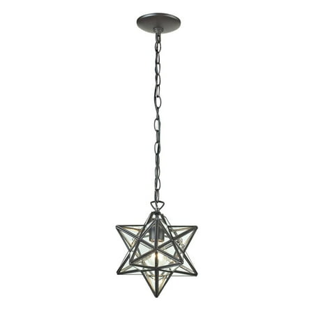 Sterling Star 1 Light Pendant