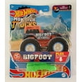 thumbnail image 1 of Hot Wheels Monster Trucks 2021 BIGFOOT w Crushable Car Die-Cast Fan Faves, 1 of 2