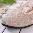 thumbnail image 7 of Willtoo Women's Ballet Flats Round Toe Slip on Lace ballerina Flat Comfortable Wedding Casual Dressy Floral Flats Shoes, 7 of 7