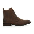 thumbnail image 2 of Polar Fox Duke MPX806065 Woolen Lace-up Fashion Plain-Toe Dress Boots with Zipper Closure, in Maple Brown, Men's Size 10.5, 2 of 8