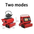 thumbnail image 2 of Camping Emergency Butane Heater Double Coherent Heat Source Survival Tools, 2 of 12