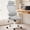 Gray, variant on Nextay Office Chair, Ergonomic Computer Chairs with Flip-up Arms,Black