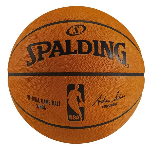 Spalding Full Grain Leather 8 PSI NBA Officiel Game Ball Basket-Ball Pleine Grandeur