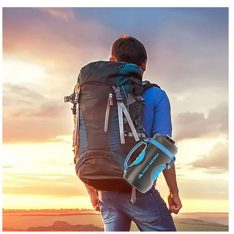 NEW High Sierra Pack-N-Go 15L Bag in a Bottle Camping