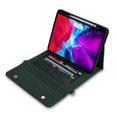 thumbnail image 3 of ELEHOLD Leather Bag Case for iPad  Pro 11" 2022/2021/2020/2018 iPad Air 5/4 10.9" with Card Slots Zipper Storage Kickstand Function Crossbody Shoulder Strap Handstrap Phone Bag Luxury Bag Case,Green, 3 of 10
