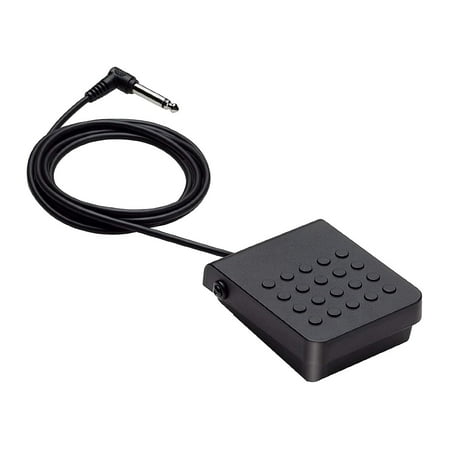 PETSOLA Compact Sustain Pedal, Universal Sustain Pedal, Heavy Duty 1/4" Piano Sustain Foot Pedal for MIDI Controllers And Synthesizers