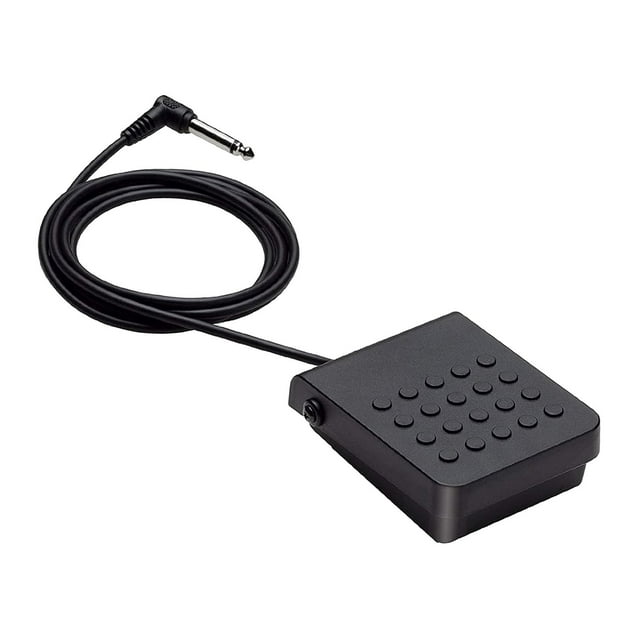 Pedal de Sostenimiento Hugo compacto Interruptor de Pie momentáneo para piano eléctrico