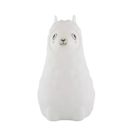 

Lovely Alpaca Night Light Cartoon Desktop Light Children Room Decoration Lamp Eye Protection LED Light for Home (Battery Pattern)