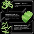 thumbnail image 2 of KAKOWELY rhythmic ribbon 4Pcs Gymnastics Ribbons Dancing Gymnastics Ribbons Performance Dancing Ribbons92.13"X2.36"X0.43", 2 of 4