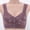 Purple#3, variant on Viikei Everyday Style Women's Bra with Breathable Cups,Woman's Comfortable Lace Breathable Bra Underwear No Rims Pink L