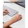 thumbnail image 4 of Leather Desk Mat - Non-Slip PU Desk Pad for Office and Home - Desk Organization and Accessories - Ideal for Large Mouse Pad and Desk Mats on Top of Desks (35.4" x 15.8", White), 4 of 8
