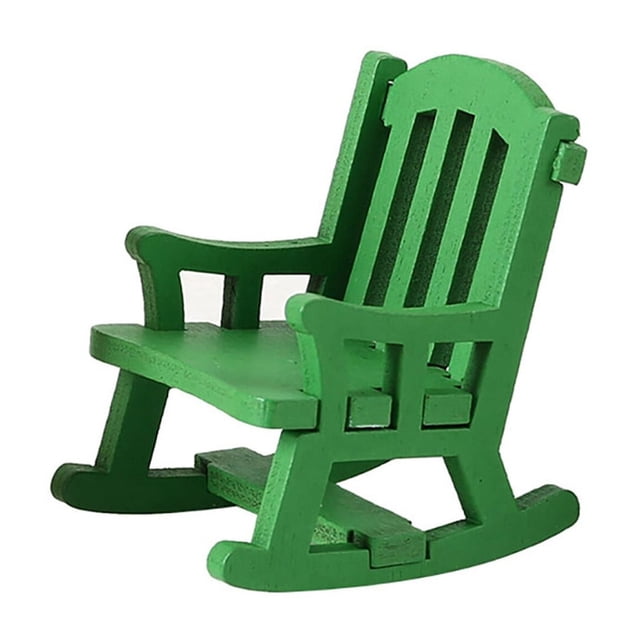 Muñeca miniatura muebles de madera DIY mesa y silla de juguete de simulación para niños DIY Asamblea miniatura escritorio silla de madera de juguete