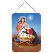 Carolines Treasures APH3905DS1216 Christmas Nativity Wall or Door Hanging Prints 12x16 multicolor