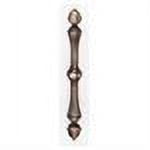 Traditional 4 1/2" Center Appliance Pull, Polished Antique