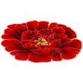 thumbnail image 3 of Floral Area Rugs Peony Flower Shape Area Rugs Non-Slip Rugs Floral Shaggy Carpet Bath Mat for Bedroom Living Room and Sofa, Red, 2.6'x2.6', 3 of 7