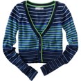 thumbnail image 1 of Suéter Cárdigan Aeropostale Multicolor para mujer azul extragrande, 1 of 1