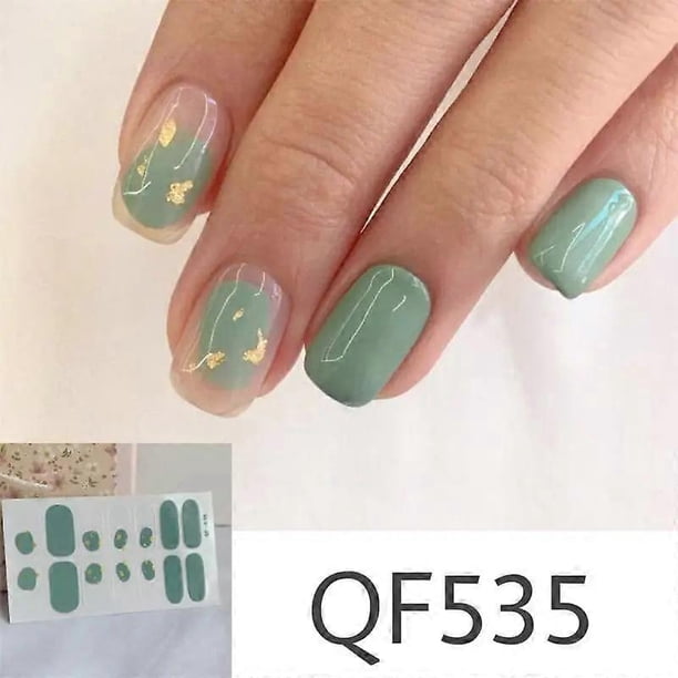 Polychromatic Easy To Use Nail Accessories Unique Fashion Waterproof Beautifully Nail Stickers Fashionable Manicure Peelable