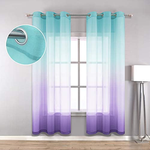 Turquoise Curtains 72 Inch Length, Curtains 72 Inches Long