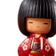 thumbnail image 4 of Muñecas Kokeshi, miniatura novedosa para decoración de jardín de hadas, regalo de cumpleaños coleccionable rojo, 4 of 5