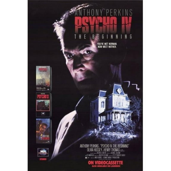 Psycho 4 - The Beginning Movie Poster Print