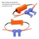 thumbnail image 5 of Riwesomey Paquete de 2 decodificadores de luz de circulación diurna para coche, lámpara de vehículo, resistencia de carga de decodificación, Bombillas para automóviles Azul, 5 of 6