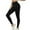 Black, variant on Fashion Plus Size Gym Yoga Pants for Women Patchwork High Waist Stretch Strethcy Fitness Leggings Yoga Pant Save to 65% off!