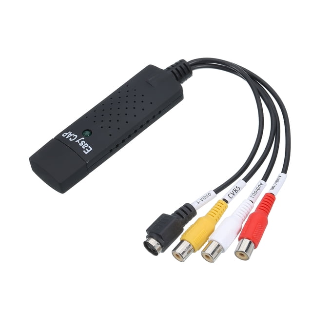 Unique Bargains VHS to Digital Converter,USB 2.0 Video Capture Card Device VHS VCR DVD to Digital Converter