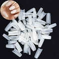 thumbnail image 2 of Karlash White Tips 500 pcs Lady French Acrylic Style Artificial False Nails Half Tips & Box, 2 of 4