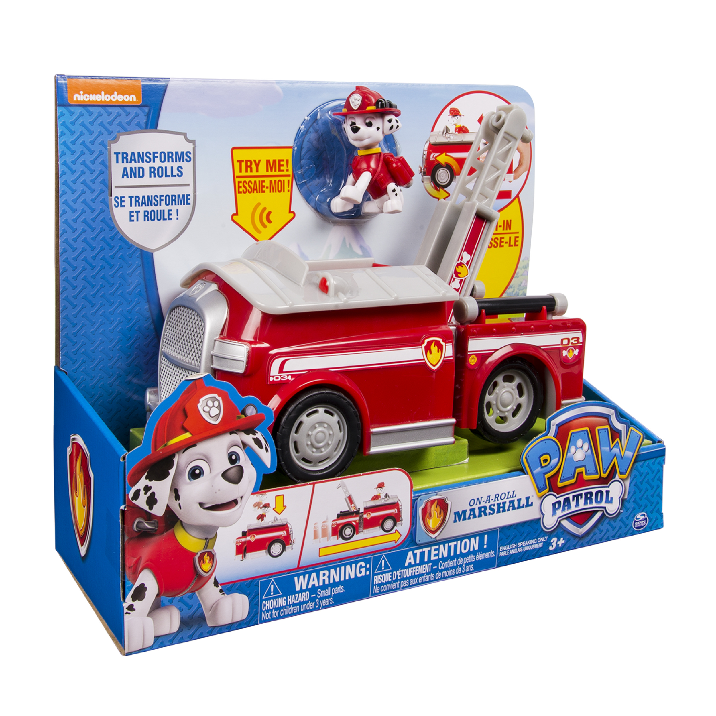 Paw Patrol On A Roll Marshall, Figure and Vehicle with Sounds - image 4 of 4