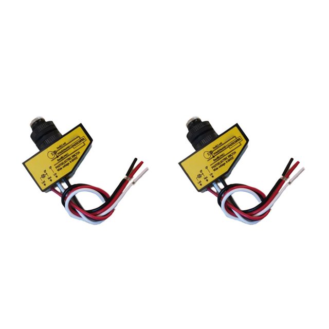 Bearachild Photocell Switch Lamp Universal Lighting Accessory Light Controller Switches LED Sensing Sensor Fittings Component Modified 4.0x3.7x1.5 cm 2piezas Bearachild CBP545345