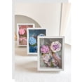 thumbnail image 4 of Handmade Knit Flowers Photo Frame | Artificial Hand- Knitted Sunflower, 4 of 7