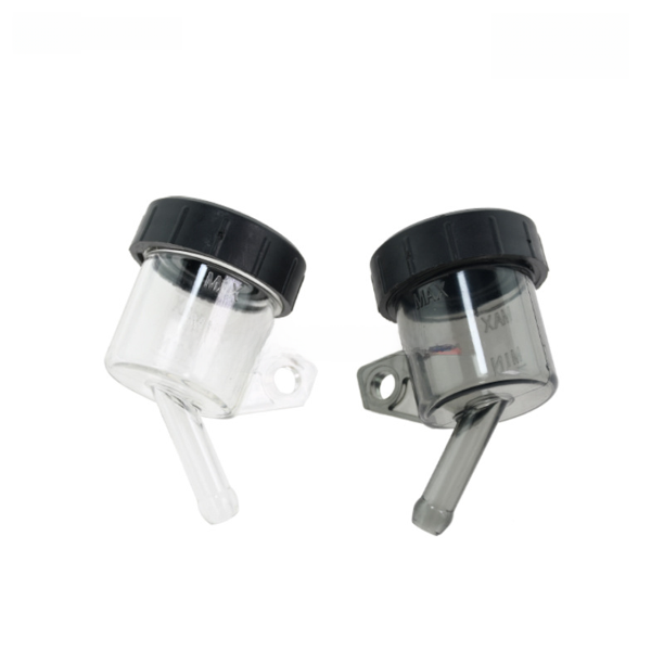 Accesorios para motocicletas y automóviles eléctricos, bomba de freno trasera modificada, cilindro superior, cilindro maestro, taza de aceite pequeña dividida, caja de aceite pequeña, recipiente de