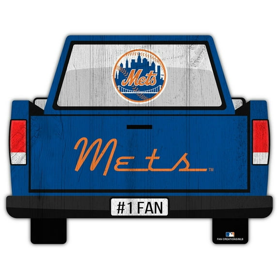 New York Mets 12'' x 12'' Truck Back D-cor