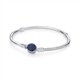 thumbnail image 1 of Original 925 Sterling Silver Bracelets Bangles Crystal Ball Love Heart Clasp Beads Charms Moments Bracelet For Women DIY Jewelry, 1 of 5