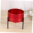 thumbnail image 4 of IDEANATEGRATE Maceta Roja Para Plantas Suculentas Con Estilo Chic Para Interior, 4 of 8