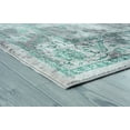 thumbnail image 3 of United Weavers Luna Windsor Distressed Turquoise Woven Polyester Area Rug or Runner, 3 of 5