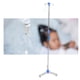 thumbnail image 5 of Soporte para bolsa intravenosa, soporte para intravenosos, poste para intravenosos de acero inoxidable regulable, soporte para intravenosos telescópico, características mejoradas, 5 of 5