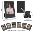 thumbnail image 6 of Trianu 8 Pcs 2x3 Photo Frame for Fujifilm Instax Mini Instant Film, Picture Frames for Small Picture Holder for 8.6cm*5.4cm Picture, Black, 6 of 7