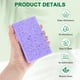 thumbnail image 2 of Uxcell 6-Pack Esponjas de Cocina, Esponja de Limpieza Pesada de Celulosa Ecológica Sin Rayones [Morado], 2 of 6