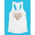 thumbnail image 3 of Beach Heart Racerback Tank Women -Image by Shutterstock, Female x-Small, 3 of 4