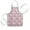 Pink Princess Castle, variant on Pastel Princess Flower Pattern Kids Aprons for Girls and Boys,Adjustable Neck Strap Toddler Aprons for Kids Cooking Baking