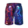 thumbnail image 3 of Undertale Sans Mens Board Shorts Quick Dry Swim Trunk Lightweight Soft Swimsuit Bathing Suit for Boys L, 3 of 8