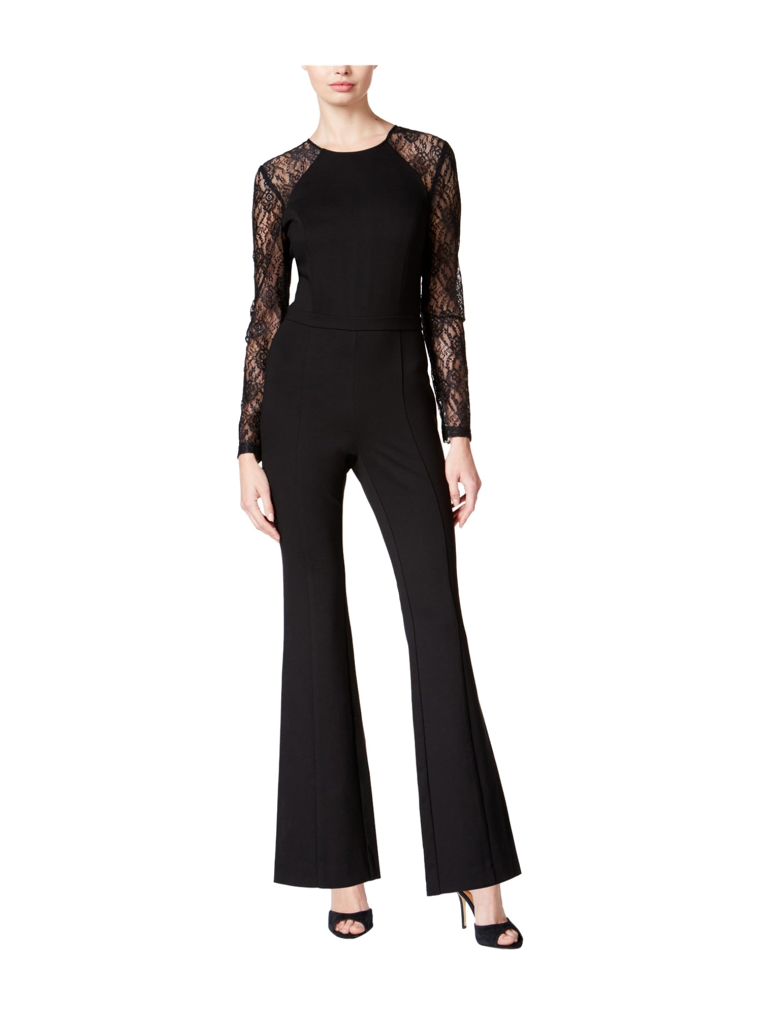 one piece flared jumpsuit